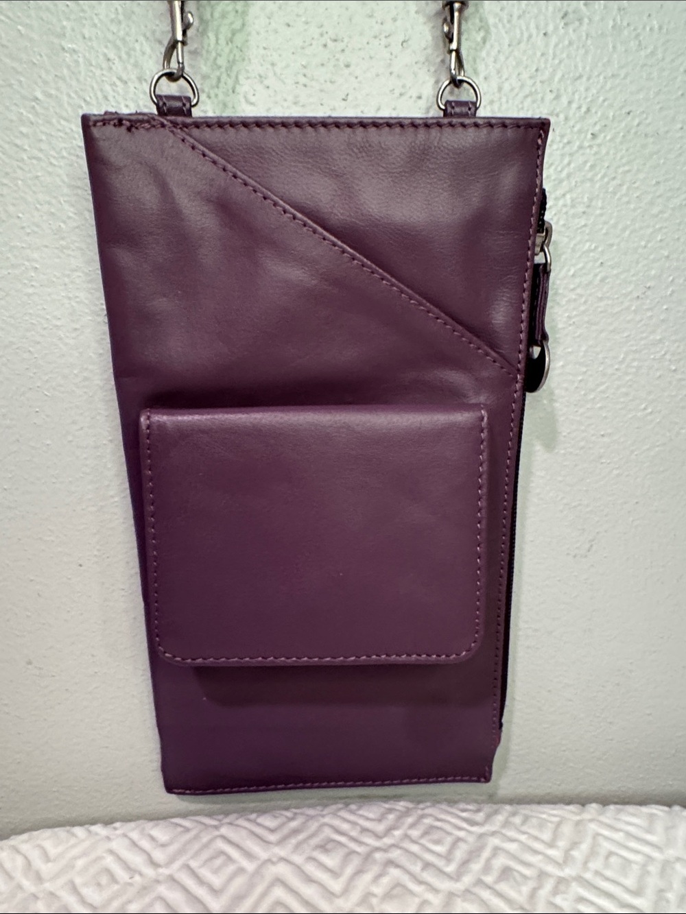 travelon crossbody bag purple